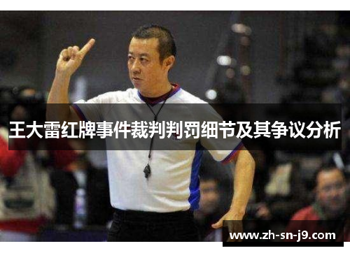 王大雷红牌事件裁判判罚细节及其争议分析 王大雷红牌事件裁判判罚细节及其争议分析
