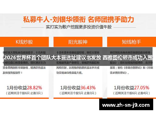 2026世界杯首个团队大本营选址建议书发放 西雅图伦顿市成功入围